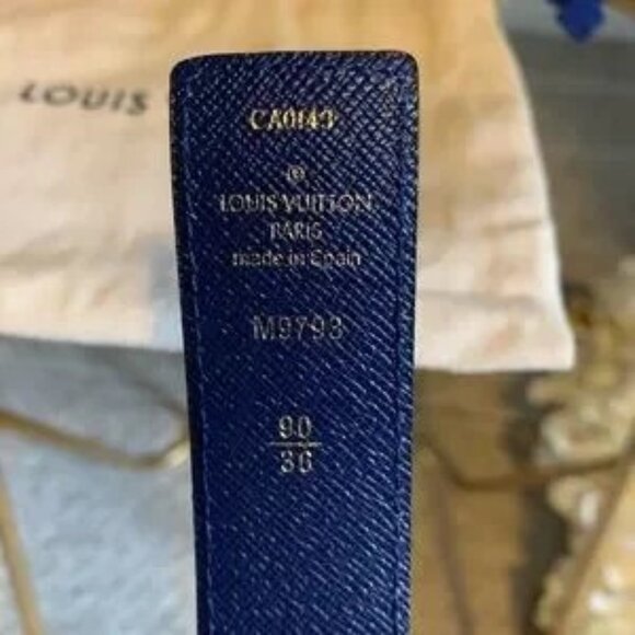 Louis Vuitton Reversible Monogram Belt 90CM - Picture 8 of 11